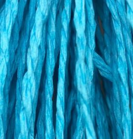 Braided Paper Rope Turquoise Blue