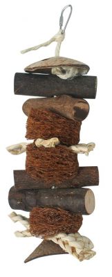 Log Chew Natural Rat, Chinchilla, Small Animal Toy
