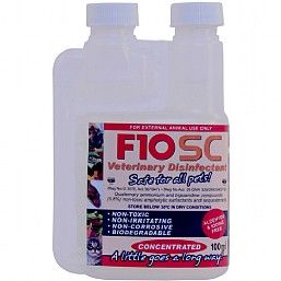 F10SC Animal Safe veterinary Disinfectant 100ml Concentrate