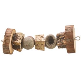 Barking Mad Dumbell Wood Toy