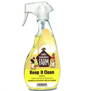 Supreme Tiny Friends Farm Keep It Clean Lemon Disinfectant Spray 500 ml
