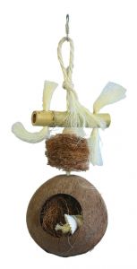 Coconut Hideout Small Animal Toy