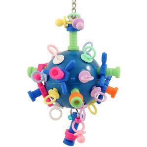 Nuts Bolts And Binky Medium Acrylic and Plastic Toy