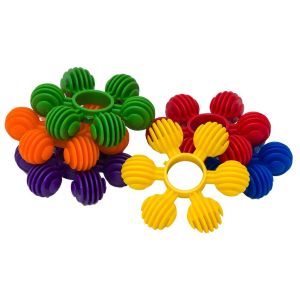 Plastic Flowers Pack 6 - Toy Making Part