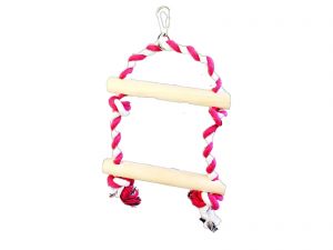 Two Step Rope Swing Ladder