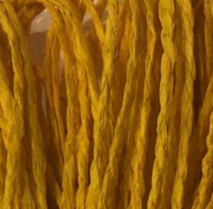 Braided Paper Rope Gold Yellow