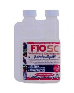 F10SC Animal Safe veterinary Disinfectant 100ml Concentrate