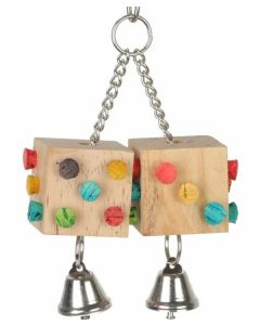 Double Dice Wood Toy