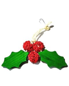 Christmas Holly Wooden Toy