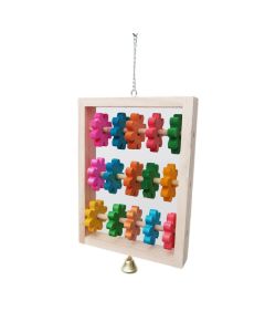 Abacus  Wood Chew Toy