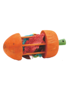 Carrot Rattle Chew Toy