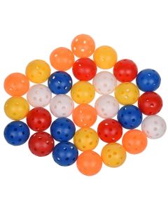 Pack 5 Plastic Whiffle Balls
